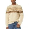 L.L.Bean Sweaters Classic Raggwool Crew Sweater Fair Isle Regular
