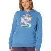 L.L.Bean Hoodies & Sweatshirts Plus Size Bean's Cozy Camp Hoodie Graphic