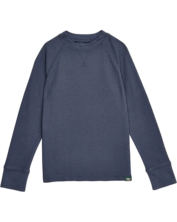 L.L.Bean Shirts & Tops Unshrinkable Mini Waffle Long Sleeve (Little Kids)
