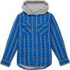 L.L.Bean Shirts & Tops Fleece Lined Flannel Shirt Hooded Plaid (Big Kids)