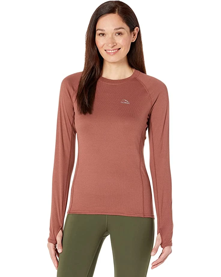 L.L.Bean Shirts & Tops Midweight Base Layer Crew Long Sleeve - Image 5