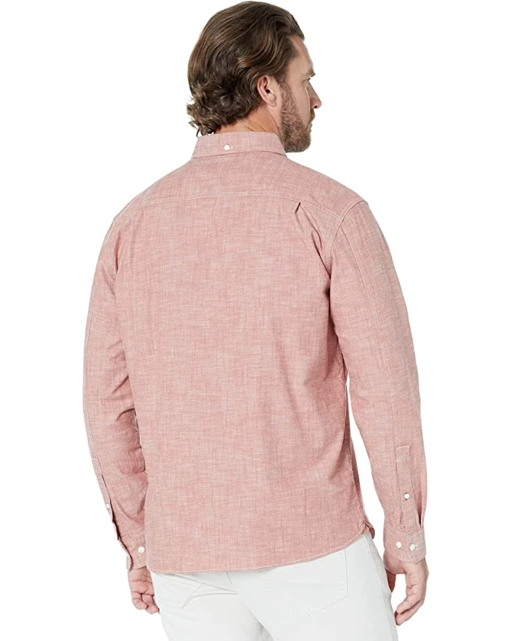 L.L.Bean Shirts & Tops Comfort Stretch Chambray Shirt Long Sleeve Traditional Fit - Image 2