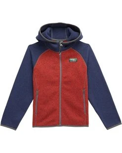 L.L.Bean Coats & Outerwear Bean's Sweater Fleece Hooded Color-Block (Big Kids)
