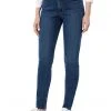 L.L.Bean BeanFlex Skinny Leg Favorite Fit Jeans in Stonewashed