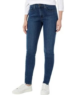 L.L.Bean BeanFlex Skinny Leg Favorite Fit Jeans in Stonewashed