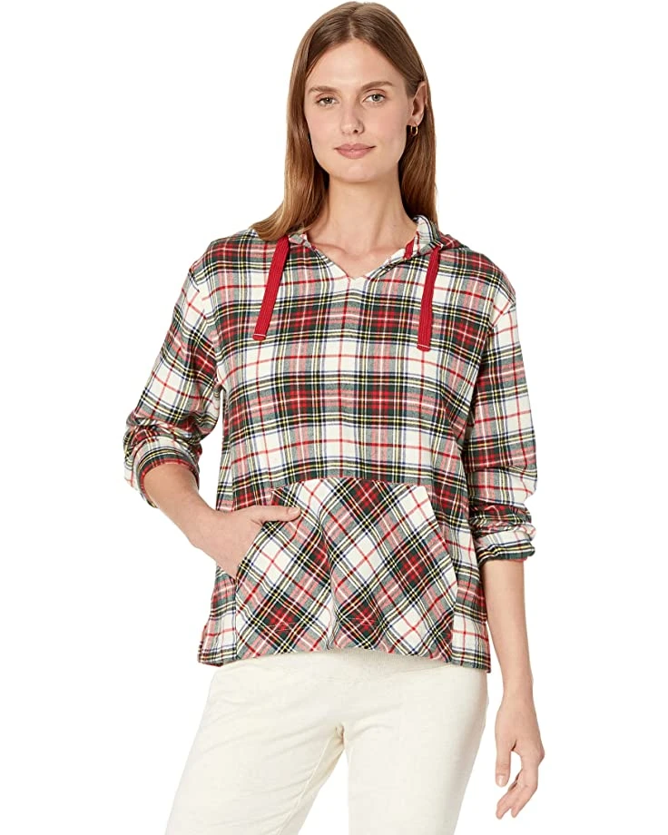 L.L.Bean Sleepwear Scotch Plaid Flannel Sleep Top - Image 6