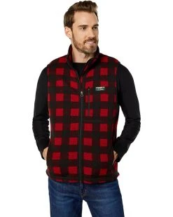 L.L.Bean Sweaters Sweater Fleece Vest Printed