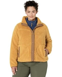 L.L.Bean Coats & Outerwear Plus Size Bean's Sherpa Fleece Jacket