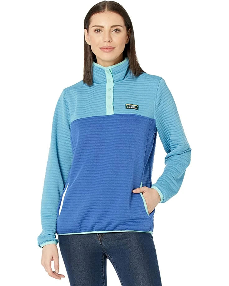 L.L.Bean Hoodies & Sweatshirts Airlight Knit Pullover Color-Block