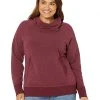 L.L.Bean Hoodies & Sweatshirts Plus Size Bean's Cozy Pullover