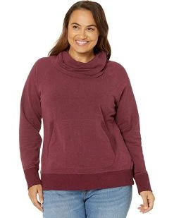 L.L.Bean Hoodies & Sweatshirts Plus Size Bean's Cozy Pullover