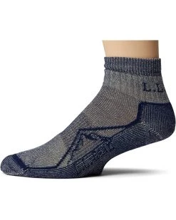 L.L.Bean Cresta Wool Socks Lightweight 1/4 Crew