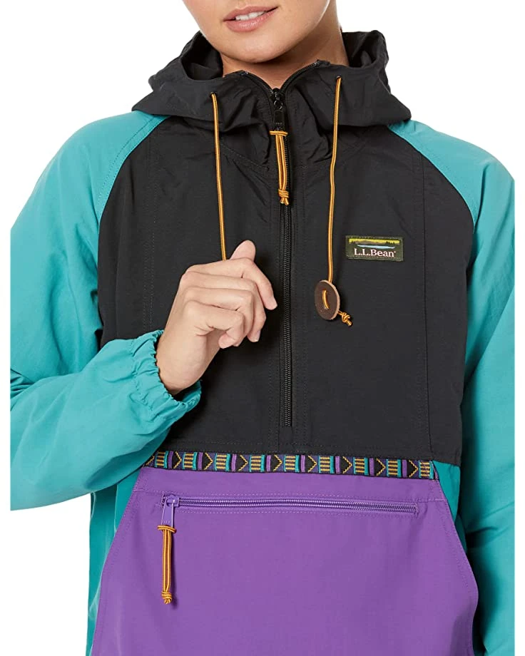L.L.Bean Coats & Outerwear Petite Mountain Classic Anorak Multicolor - Image 3