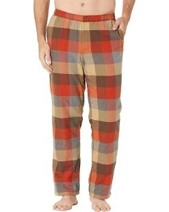 L.L.Bean Sleepwear Fleece Lined Flannel Lounge Pants Regular