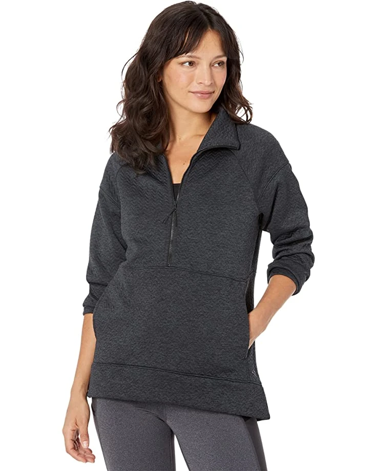 L.L.Bean Hoodies & Sweatshirts Petite FlexForward Quilted 1/2 Zip Pullover - Image 5