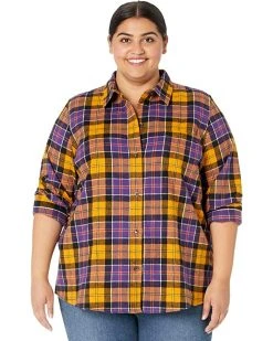 L.L.Bean Shirts & Tops Plus Size Scotch Plaid Shirt