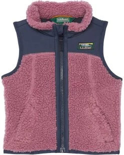 L.L.Bean Coats & Outerwear Sherpa Fleece Vest (Infant)