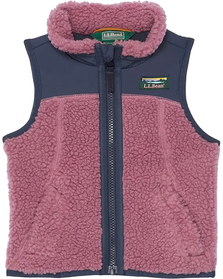 L.L.Bean Coats & Outerwear Sherpa Fleece Vest (Infant)