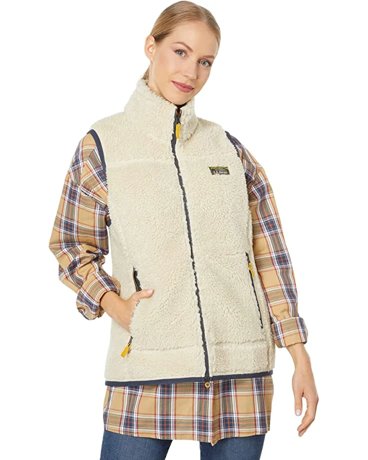 L.L.Bean Coats & Outerwear Mountain Pile Fleece Vest