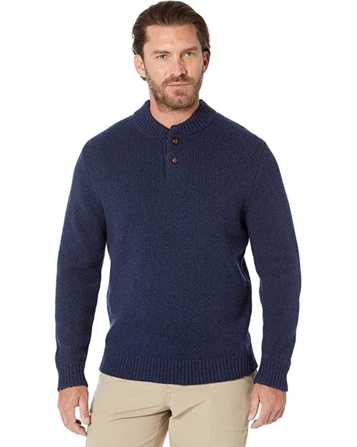 L.L.Bean Sweaters Classic Ragg Wool Henley