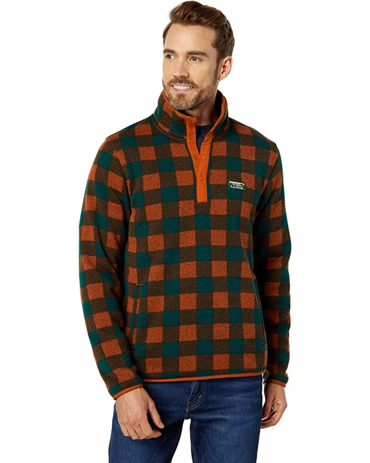 L.L.Bean Coats & Outerwear Sweater Fleece Pullover Printed - Image 5