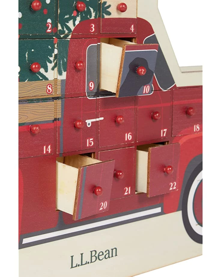 L.L.Bean Home Decor Truck Advent Calendar - Image 3