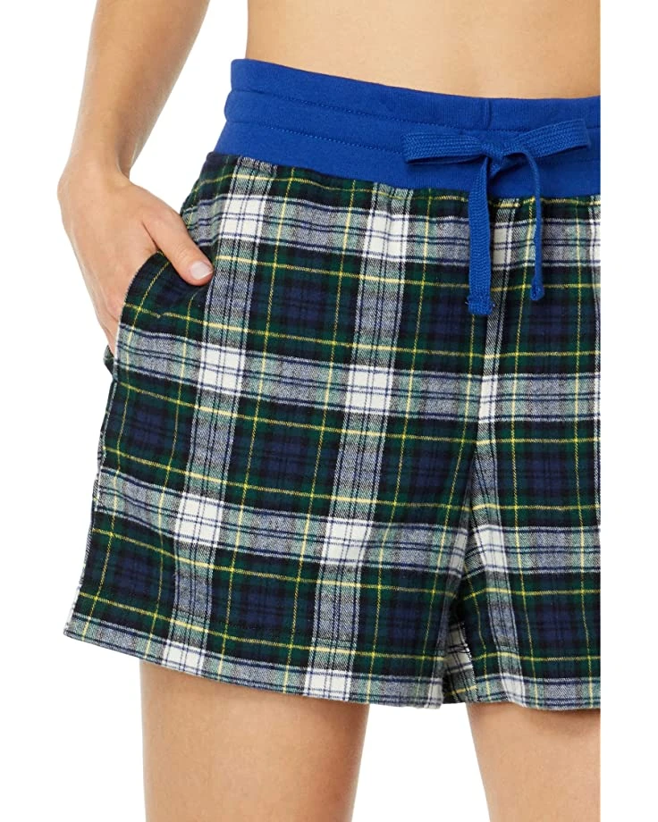 L.L.Bean Sleepwear Scotch Plaid Flannel Sleep Shorts - Image 3