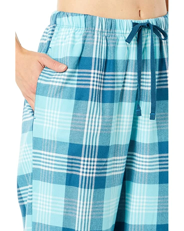 L.L.Bean Sleepwear Bean's Flannel Pants Plaid - Image 3