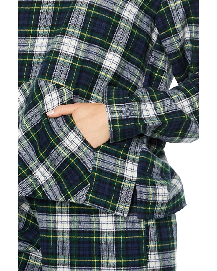 L.L.Bean Sleepwear Scotch Plaid Flannel Sleep Top - Image 3